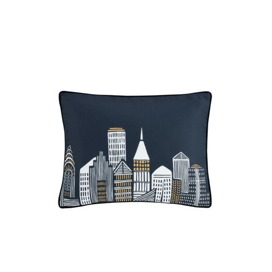 Catherine Lansfield Black Citylife Cushion 12 Catherine Lansfield Black Citylife Cushion - Image 3