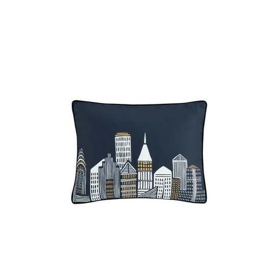 Catherine Lansfield Black Citylife Cushion 5 Catherine Lansfield Black Citylife Cushion - Image 5