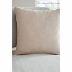 Catherine Lansfield Black Cotton Chambray Cushion