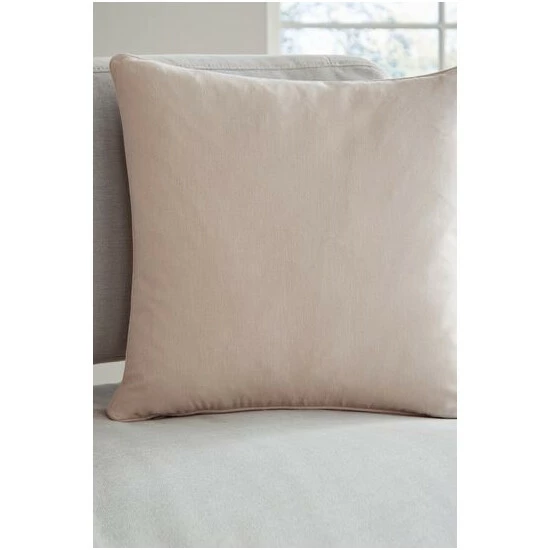 Catherine Lansfield Black Cotton Chambray Cushion 3 Catherine Lansfield Black Cotton Chambray Cushion - Image 3
