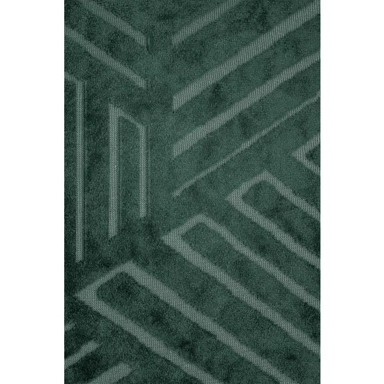 Catherine Lansfield Green Geo Cut Velvet Cushion 4 Catherine Lansfield Green Geo Cut Velvet Cushion - Image 4