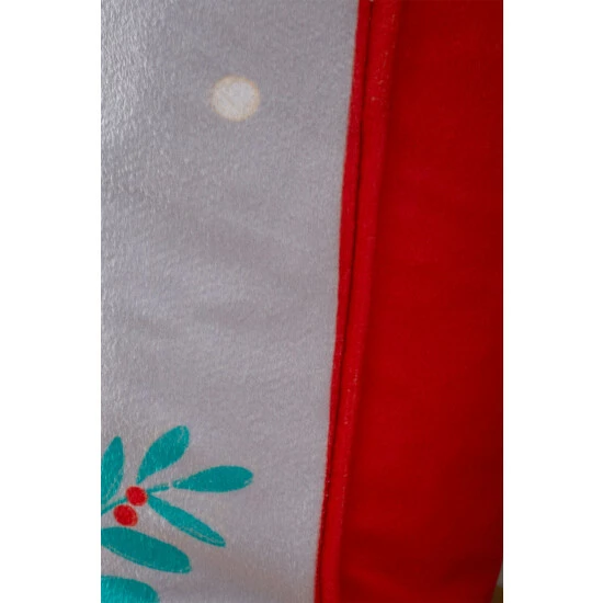 Catherine Lansfield Grey Santa Paws Cushion 5 Catherine Lansfield Grey Santa Paws Cushion - Image 5