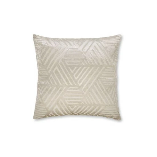 Catherine Lansfield Gold Geo Cut Velvet Cushion 5 Catherine Lansfield Gold Geo Cut Velvet Cushion - Image 5