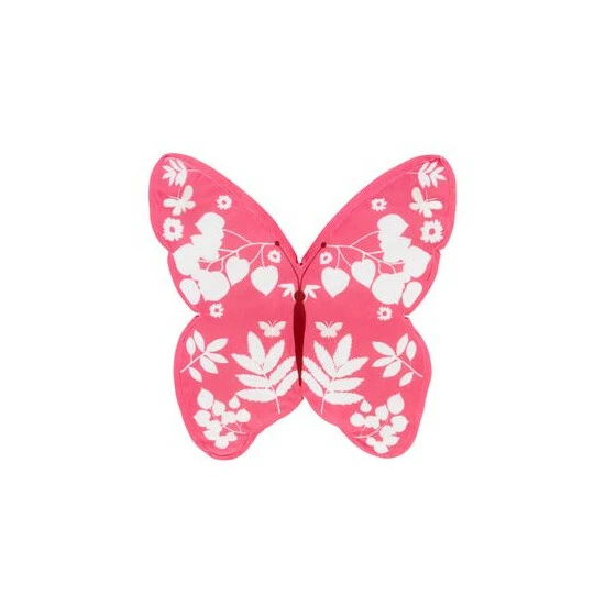 Catherine Lansfield Pink Butterfly Cushion 4 Catherine Lansfield Pink Butterfly Cushion - Image 4
