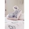 Catherine Lansfield Pink Woodland Friends Bunny Cushion