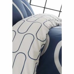Catherine Lansfield Navy Linear Curve Geometric Reversible Duvet Cover And Pillowcase Set -Catherine Lansfield Shop unnamed file 137