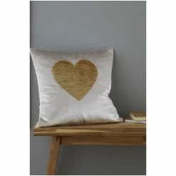 Catherine Lansfield Natural Sequin Heart Cushion 13 Catherine Lansfield Natural Sequin Heart Cushion -Catherine Lansfield Shop unnamed file 1393