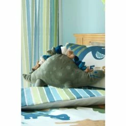 Catherine Lansfield Green Dino Cushion
