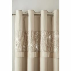 Catherine Lansfield Champagne Gold Velvet Sparkle Eyelet Curtains -Catherine Lansfield Shop unnamed file 1570