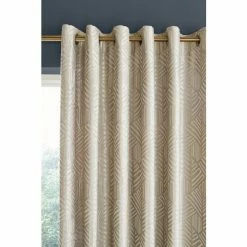 Catherine Lansfield Gold Geo Cut Velvet Lined Eyelet Curtains 5 Catherine Lansfield Gold Geo Cut Velvet Lined Eyelet Curtains -Catherine Lansfield Shop unnamed file 1595