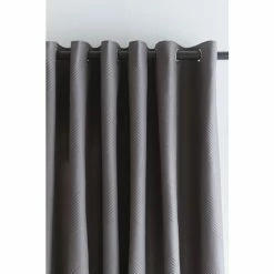 Alternative view of Catherine Lansfield Grey Pinsonic Chevron Curtains