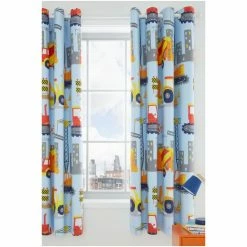 Catherine Lansfield Blue Construction Blackout Eyelet Curtains -Catherine Lansfield Shop unnamed file 1673