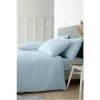 Catherine Lansfield Blue Brushed Cotton Duvet Cover And Pillowcase Set