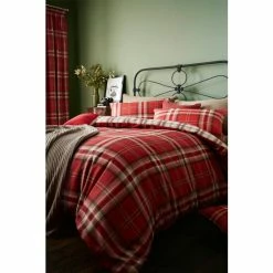 Catherine Lansfield Red Kelso Check Lined Eyelet Curtains -Catherine Lansfield Shop unnamed file 1684