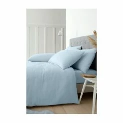 Catherine Lansfield Blue Brushed Cotton Duvet Cover And Pillowcase Set -Catherine Lansfield Shop unnamed file 170