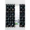 Catherine Lansfield Black Game Over Eyelet Curtains