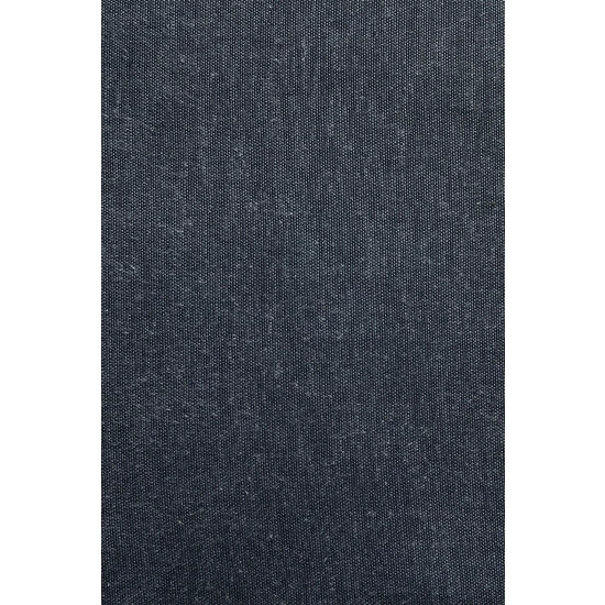 Catherine Lansfield Blue Cotton Chambray Lined Eyelet Curtains 3 Catherine Lansfield Blue Cotton Chambray Lined Eyelet Curtains - Image 3