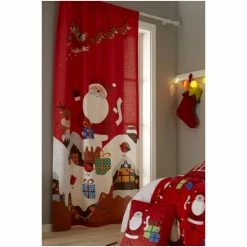 Catherine Lansfield Red Santa's Christmas Presents Single Slot Header Panel Curtain 9 Catherine Lansfield Red Santa's Christmas Presents Single Slot Header Panel Curtain -Catherine Lansfield Shop unnamed file 1821