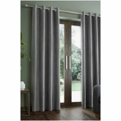 Catherine Lansfield Grey Faux Suede Eyelet Curtains 3 Catherine Lansfield Grey Faux Suede Eyelet Curtains -Catherine Lansfield Shop unnamed file 1859