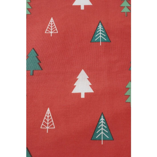 Catherine Lansfield Blue Fa La La Christmas Duvet Cover And Pillowcase Set 4 Catherine Lansfield Blue Fa La La Christmas Duvet Cover And Pillowcase Set - Image 4