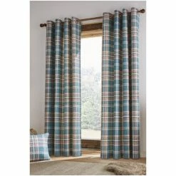 Catherine Lansfield Teal Blue Tweed Woven Check Curtains 4 Catherine Lansfield Teal Blue Tweed Woven Check Curtains -Catherine Lansfield Shop unnamed file 1879