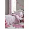 Catherine Lansfield Kids Pink Folk Unicorn Easy Care Junior Duvet Cover And Pillowcase Set