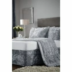 Catherine Lansfield Silver Crushed Velvet Divan Base Sheet 21 Catherine Lansfield Silver Crushed Velvet Divan Base Sheet -Catherine Lansfield Shop unnamed file 2075