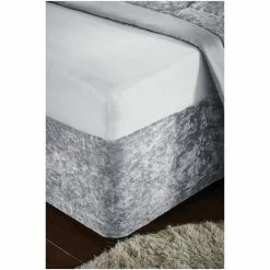 Catherine Lansfield Silver Crushed Velvet Divan Base Sheet 11 Catherine Lansfield Silver Crushed Velvet Divan Base Sheet -Catherine Lansfield Shop unnamed file 2077