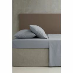 Catherine Lansfield Grey Percale Extra Deep Fitted Sheet