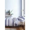 Catherine Lansfield Blue Newquay Stripe Easy Care Duvet Cover And Pillowcase Set
