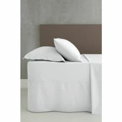 Alternative view of Catherine Lansfield White Percale Fitted Sheet