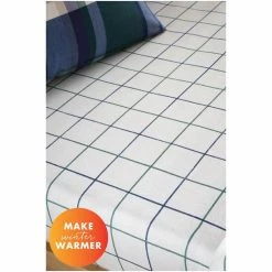 Catherine Lansfield Blue Brushed Check Fitted Sheet -Catherine Lansfield Shop unnamed file 2143