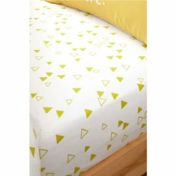 Catherine Lansfield Yellow Giraffe Fitted Sheet