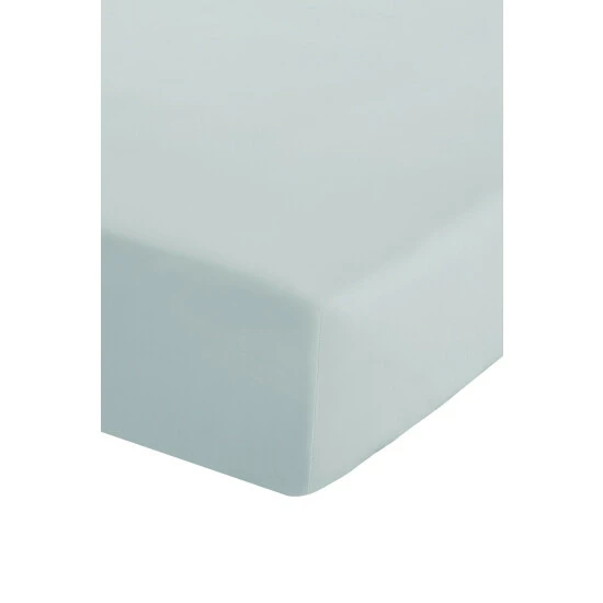 Catherine Lansfield Blue Percale Extra Deep Fitted Sheet 1 Catherine Lansfield Blue Percale Extra Deep Fitted Sheet