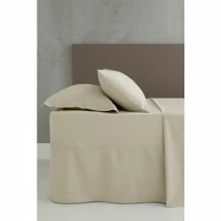 Alternative view of Catherine Lansfield Cream Percale Fitted Sheet