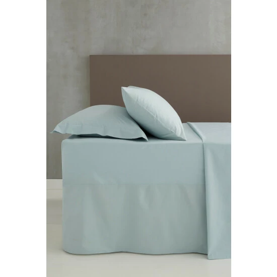 Catherine Lansfield Blue Percale Fitted Sheet 23 Catherine Lansfield Blue Percale Fitted Sheet - Image 2
