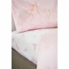 Catherine Lansfield Blush Pink Angel Fitted Sheet