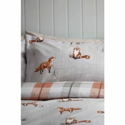 Catherine Lansfield Natural Brushed Fox Reversible Duvet Cover And Pillowcase Set -Catherine Lansfield Shop unnamed file 23