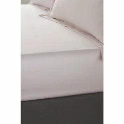 Catherine Lansfield Blush Pink Silky Soft Satin Fitted Sheet