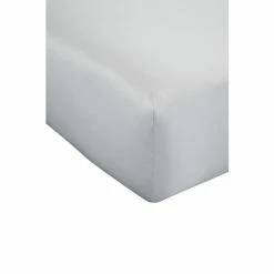 Alternative view of Catherine Lansfield Silver Silky Soft Satin Fitted Sheet
