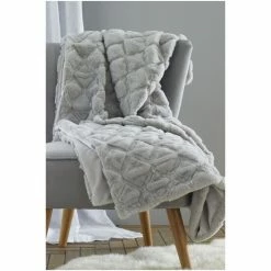 Catherine Lansfield Silver Cosy Diamond So Soft Throw 6 Catherine Lansfield Silver Cosy Diamond So Soft Throw -Catherine Lansfield Shop unnamed file 2340