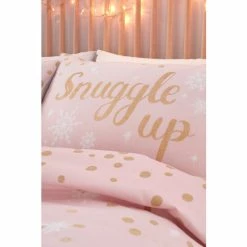 Catherine Lansfield Pink Baby It's Cold Outside Duvet Cover And Pillowcase Set -Catherine Lansfield Shop unnamed file 235