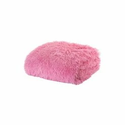 Alternative view of Catherine Lansfield Pink So Soft Cuddly Throw
