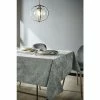 Catherine Lansfield Silver Grey Crushed Velvet Table Cloth