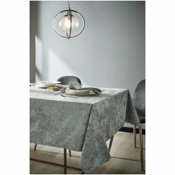 Catherine Lansfield Silver Grey Crushed Velvet Table Cloth -Catherine Lansfield Shop unnamed file 2710