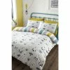 Catherine Lansfield Grey Cool Dogs Duvet Cover And Pillowcase Set