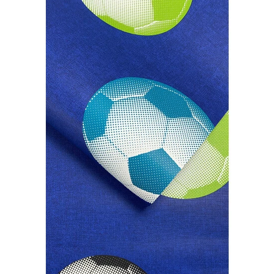 Catherine Lansfield Blue Football Wallpaper 4 Catherine Lansfield Blue Football Wallpaper - Image 4