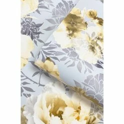 Catherine Lansfield Yellow Dramatic Floral Wallpaper Wallpaper -Catherine Lansfield Shop unnamed file 2954