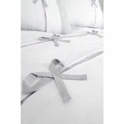 Catherine Lansfield White Milo Bow Duvet Cover And Pillowcase Set -Catherine Lansfield Shop unnamed file 302