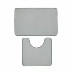 Catherine Lansfield Silver AntiBacterial Memory Foam Bath Mat And Pedestal Mat 4 Catherine Lansfield Silver AntiBacterial Memory Foam Bath Mat And Pedestal Mat -Catherine Lansfield Shop unnamed file 3121